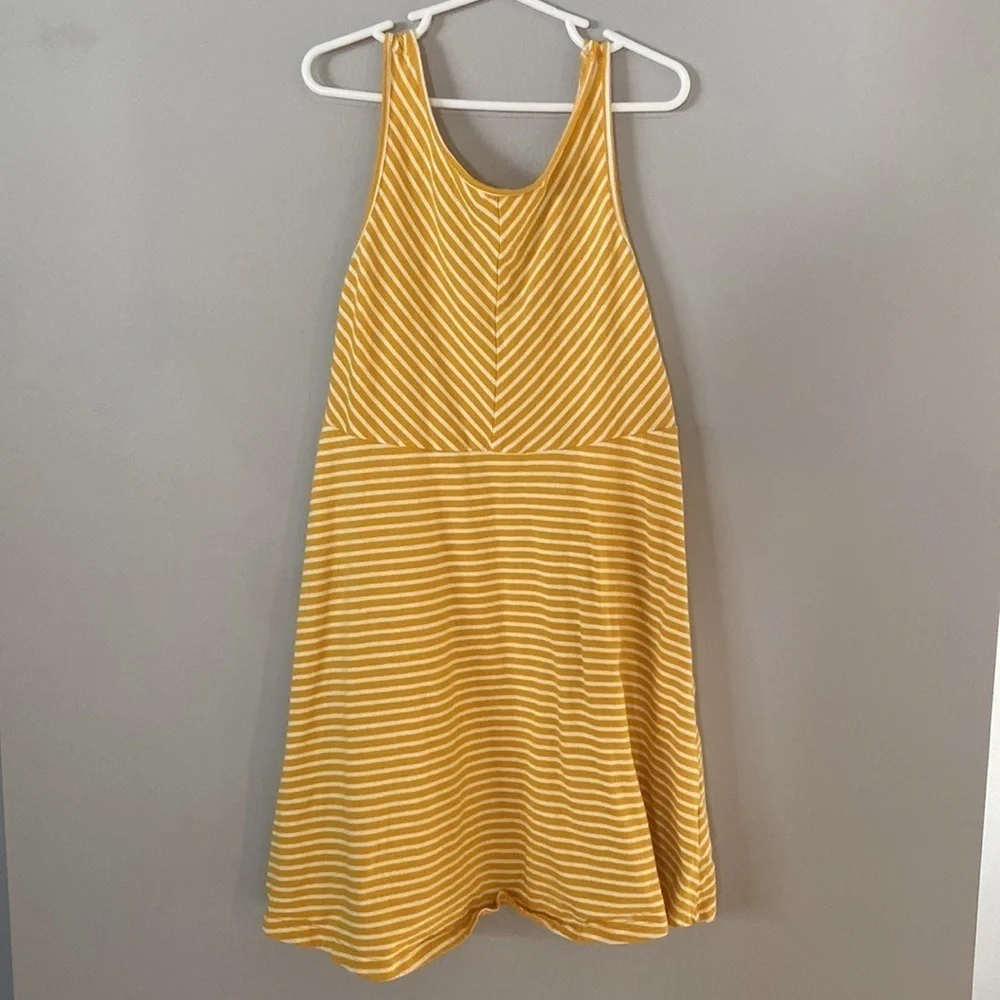 Old Navy Mustard Yellow Girls Tank Dress 8 (M)